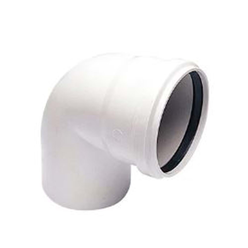 PVC-U DİRSEK 87° - 50