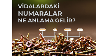 Vidalardaki Numaralar Ne Anlama Gelir?