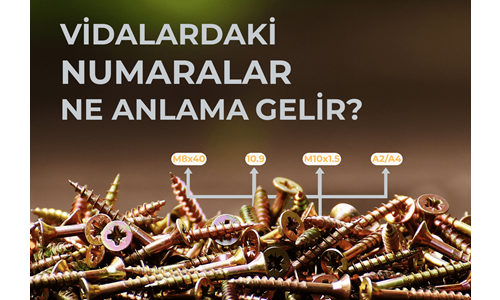 Vidalardaki Numaralar Ne Anlama Gelir?