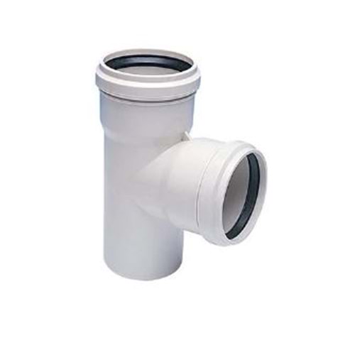 PVC-U TEK ÇATAL 87° - 75*50