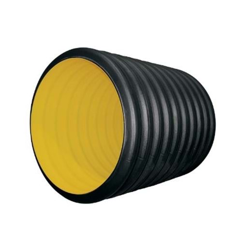 HDPE KORUGE BORU SN8 400 MM BOY / 1 MANŞON + 2 CONTA DAHİL