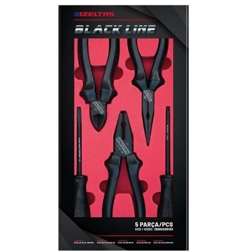 İZELTAŞ - BLACK LİNE SET 5 PARÇA - 13000005133