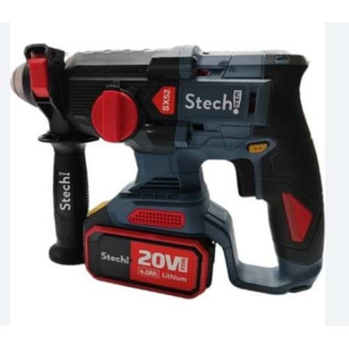 STECH - SX52 DARBELİ HİLTİ 20V 2*4AH