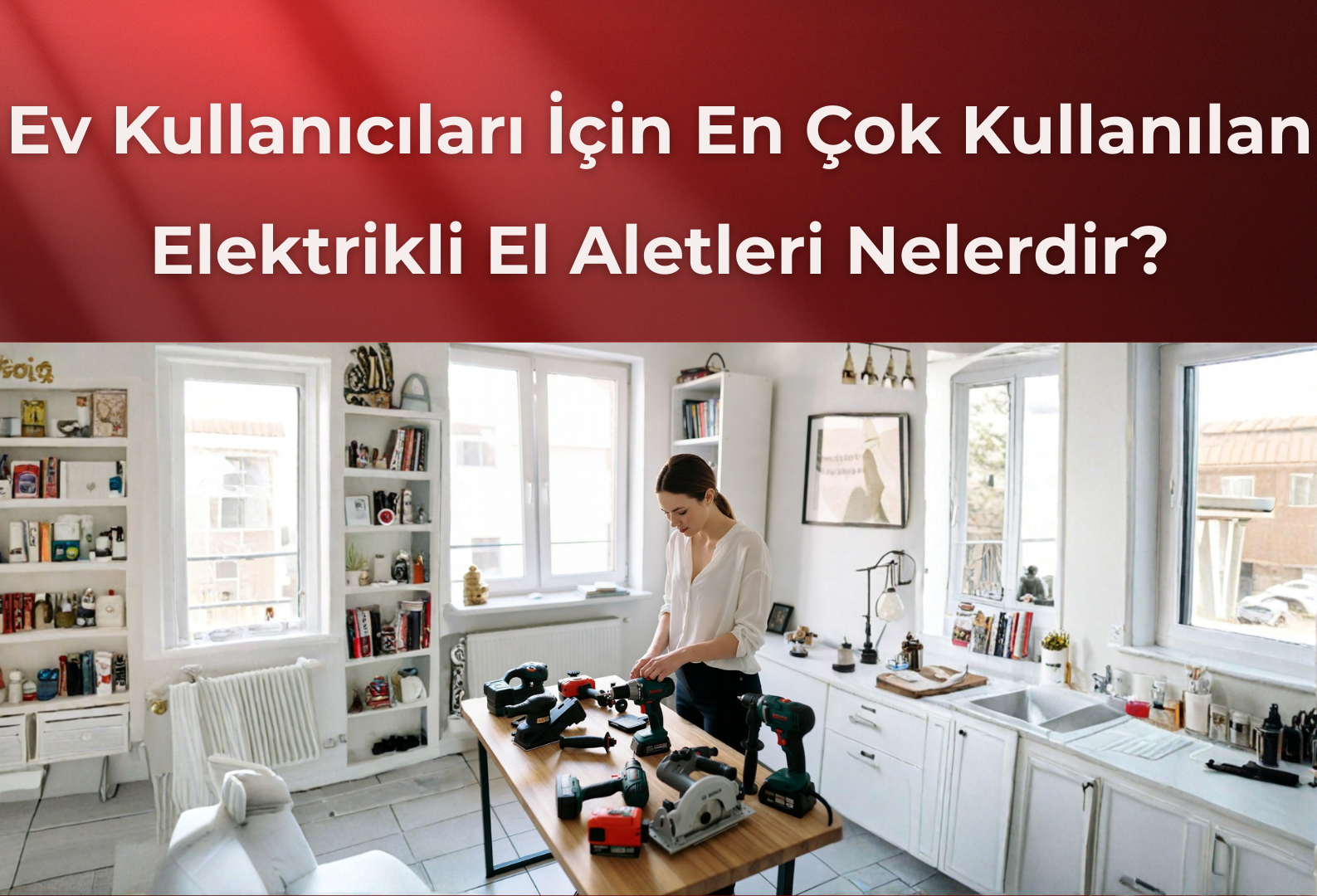 Ev Kullanıcıları İçin En Çok Kullanılan Elektrikli El Aletleri Nelerdir?